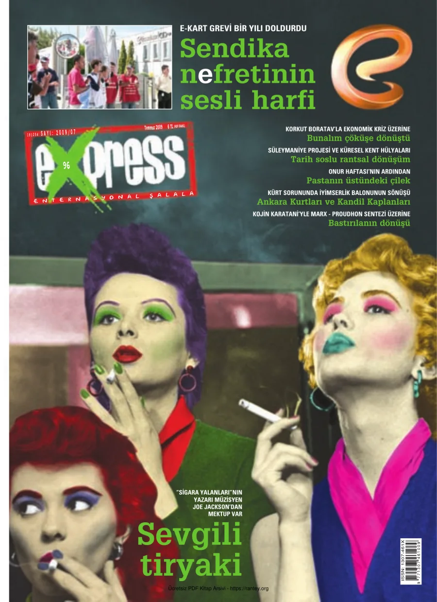 Express Sayı 096 Temmuz 2009 kapak görseli
