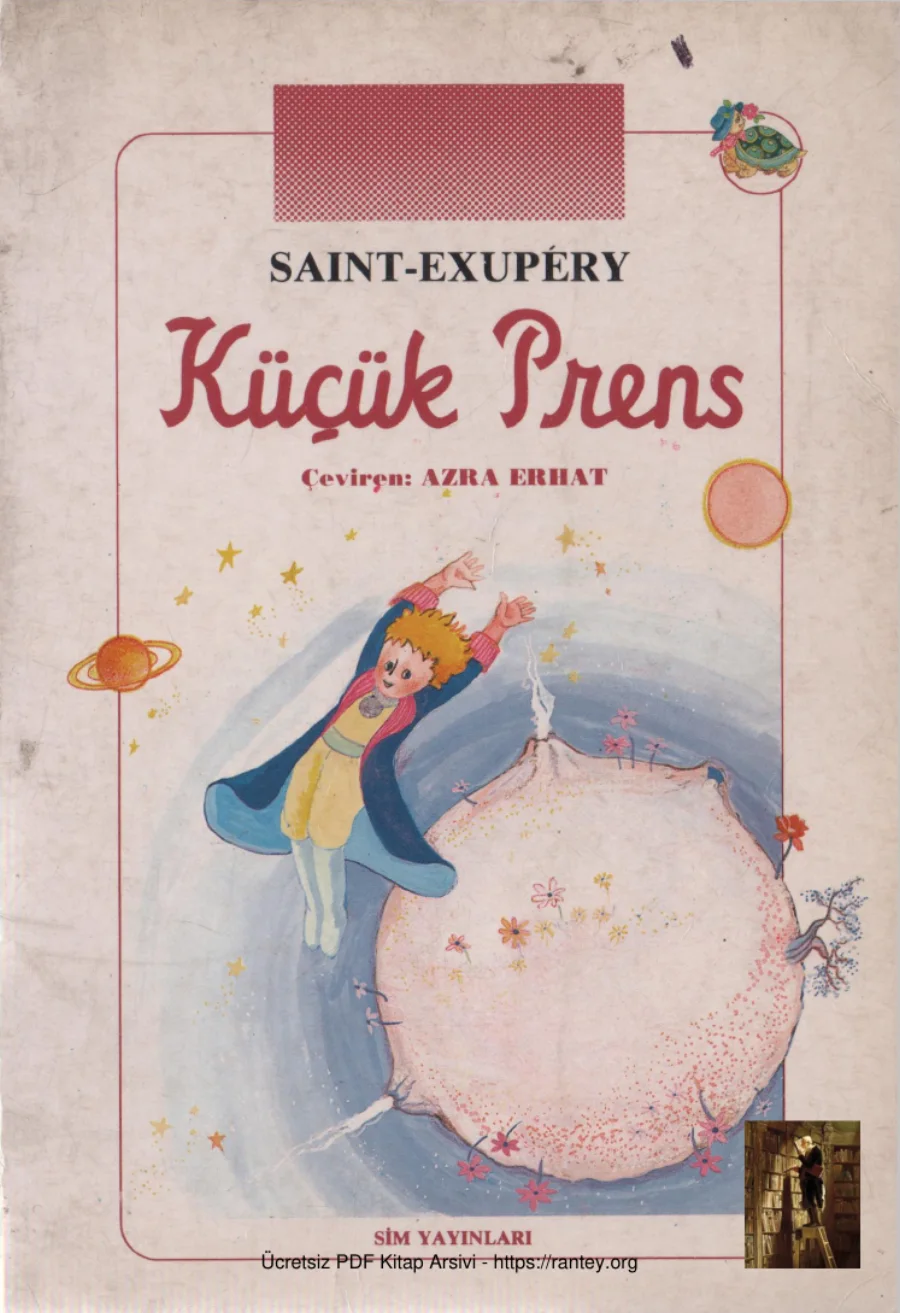Exupery Küçük Prens çevAzra Erhat kapak görseli