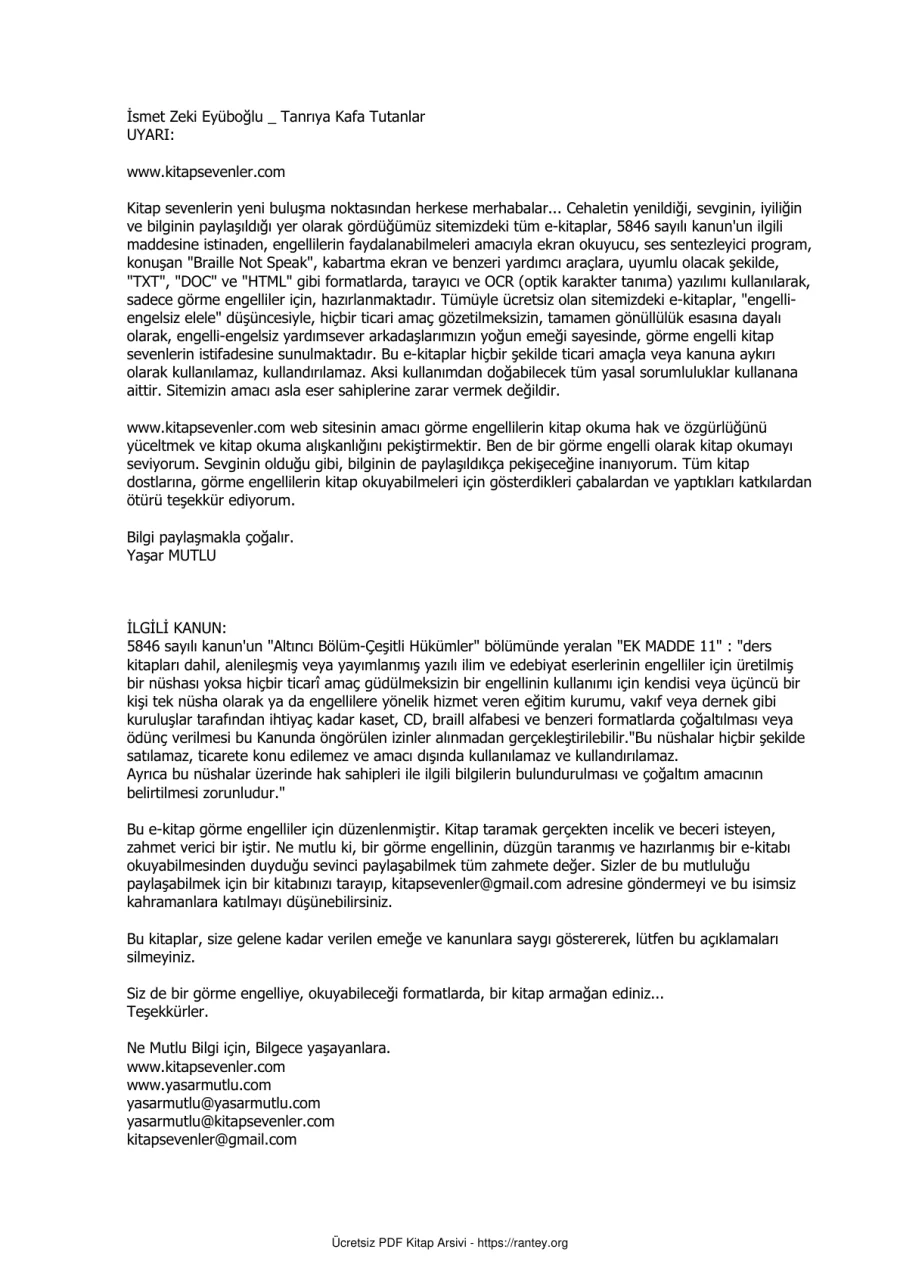Eyübo lu Tanr ya Kafa Tutanlar kapak görseli