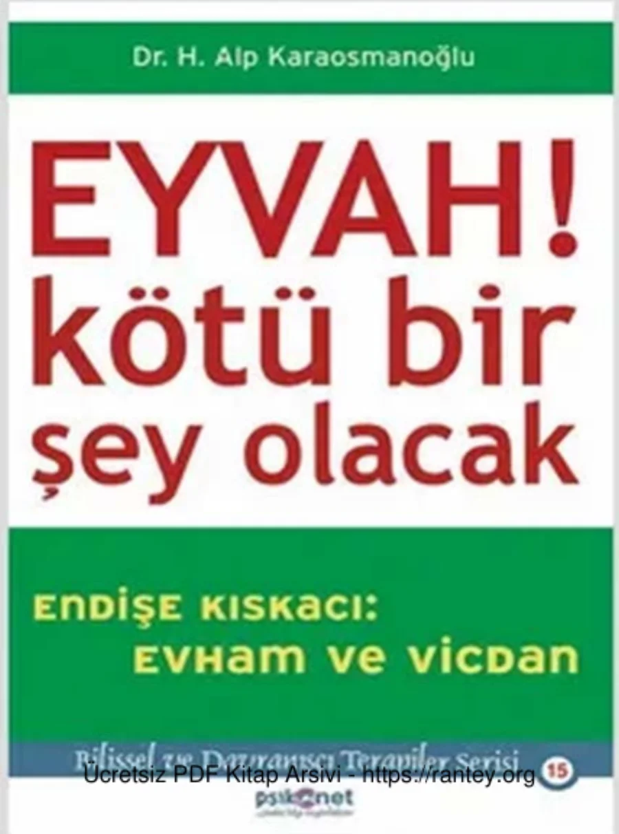 Eyvah Kötü Bir Şey Olacak Psikonet Yayınları kapak görseli