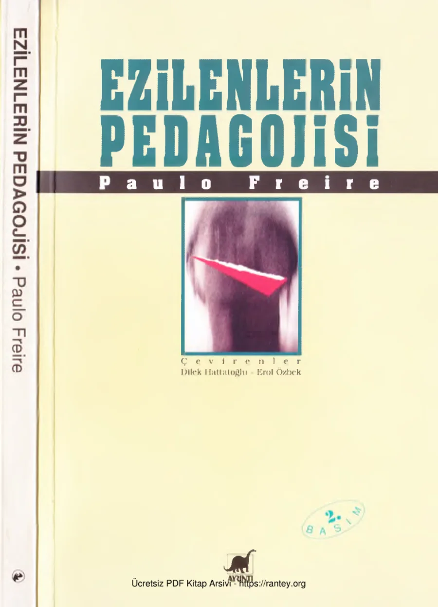 Ezilenlerin Pedeagojisi kapak görseli