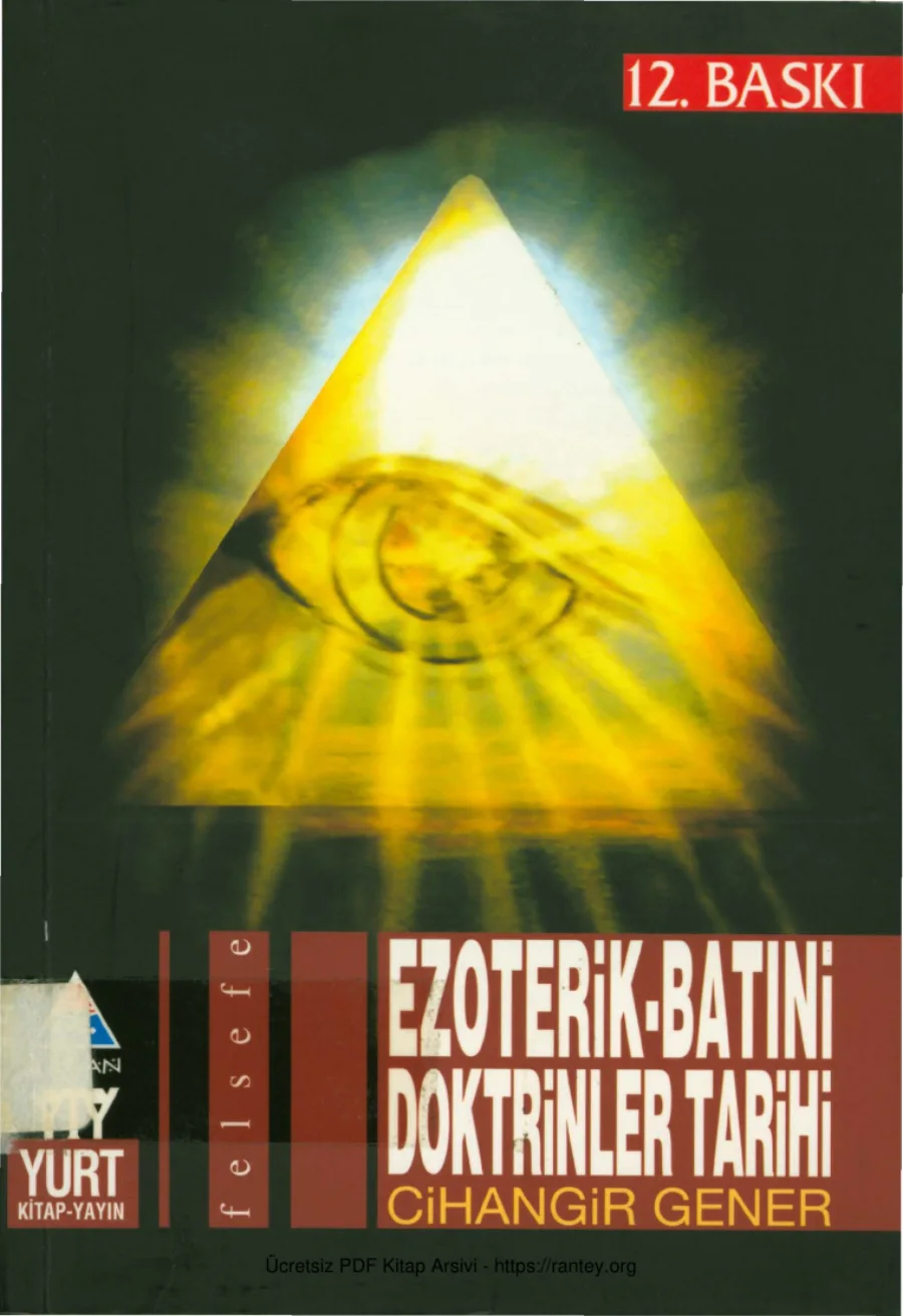 Ezoterik Batıni Doktrinler Tarihi kapak görseli