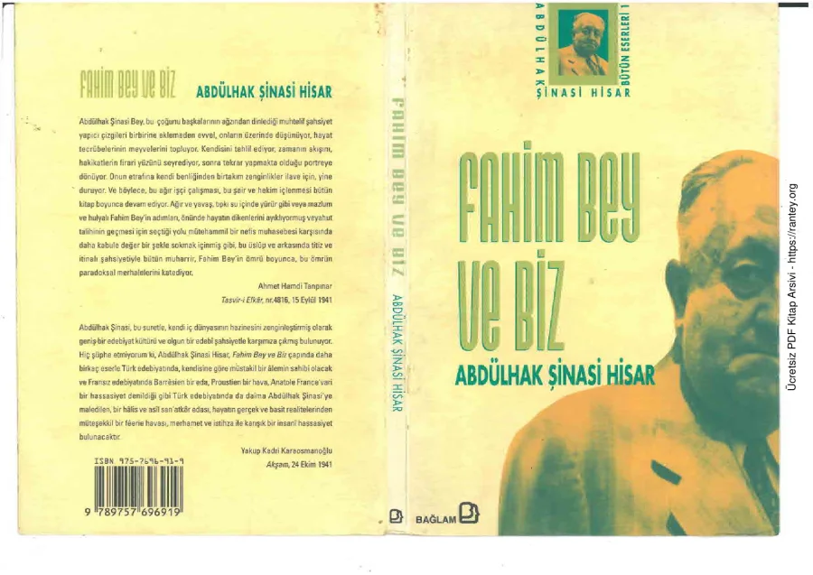 Fahim Bey ve Biz Bağlam Yayınları kapak görseli
