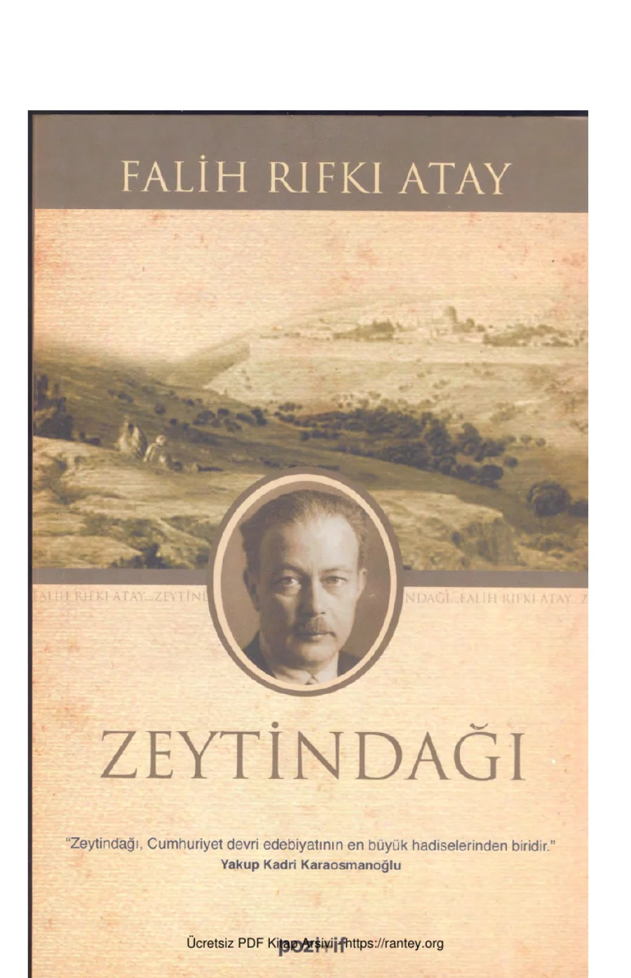 Falih Rıfkı Atay Zeytindağı kapak görseli