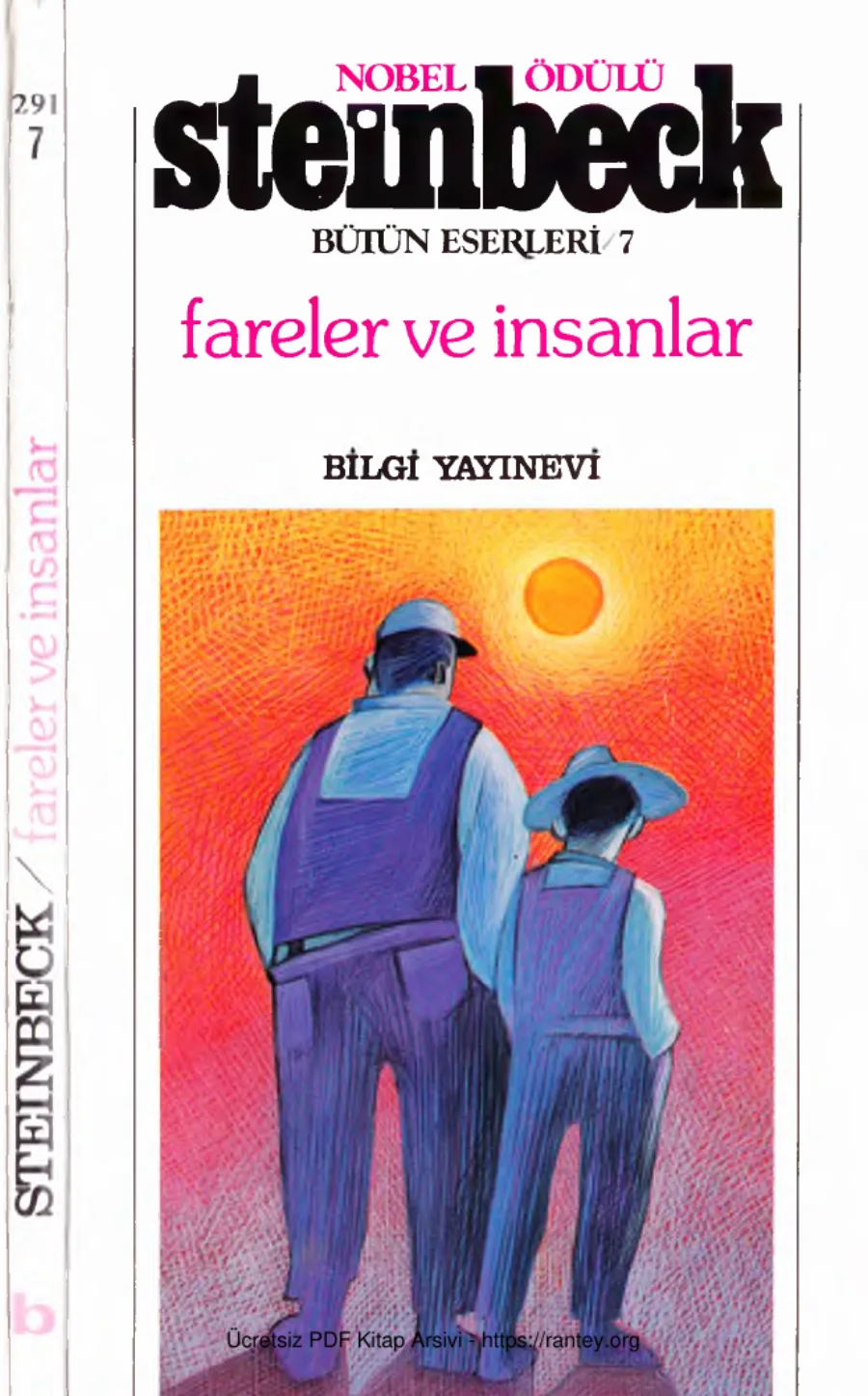 Fareler ve İnsanlar Bilgi Yayınevi kapak görseli