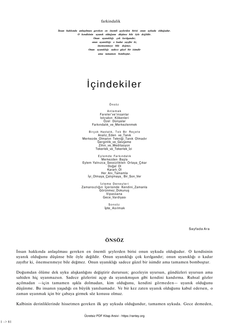 farkindalik BİTTİ kapak görseli