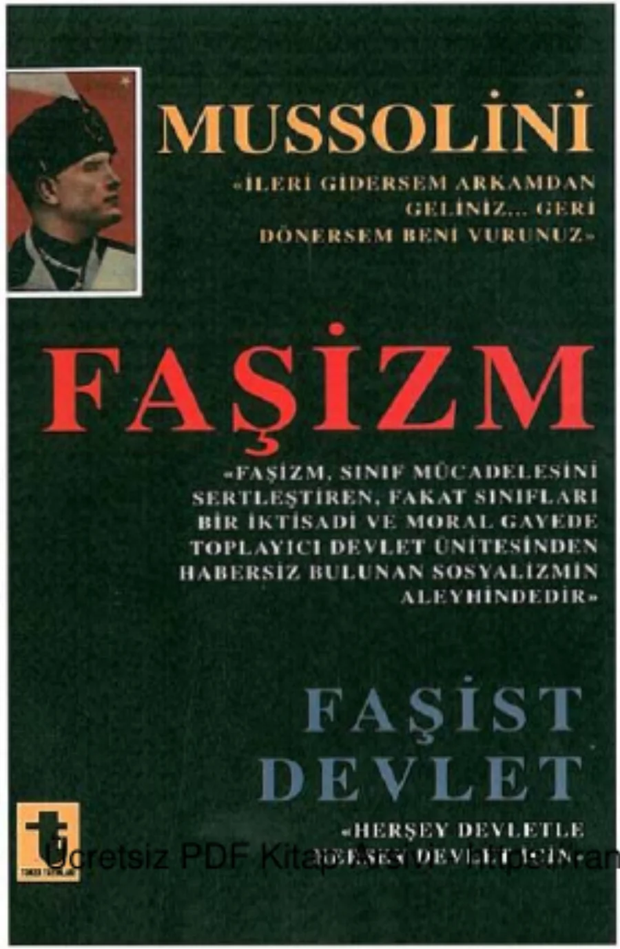 Faşizm Faşist Devlet kapak görseli