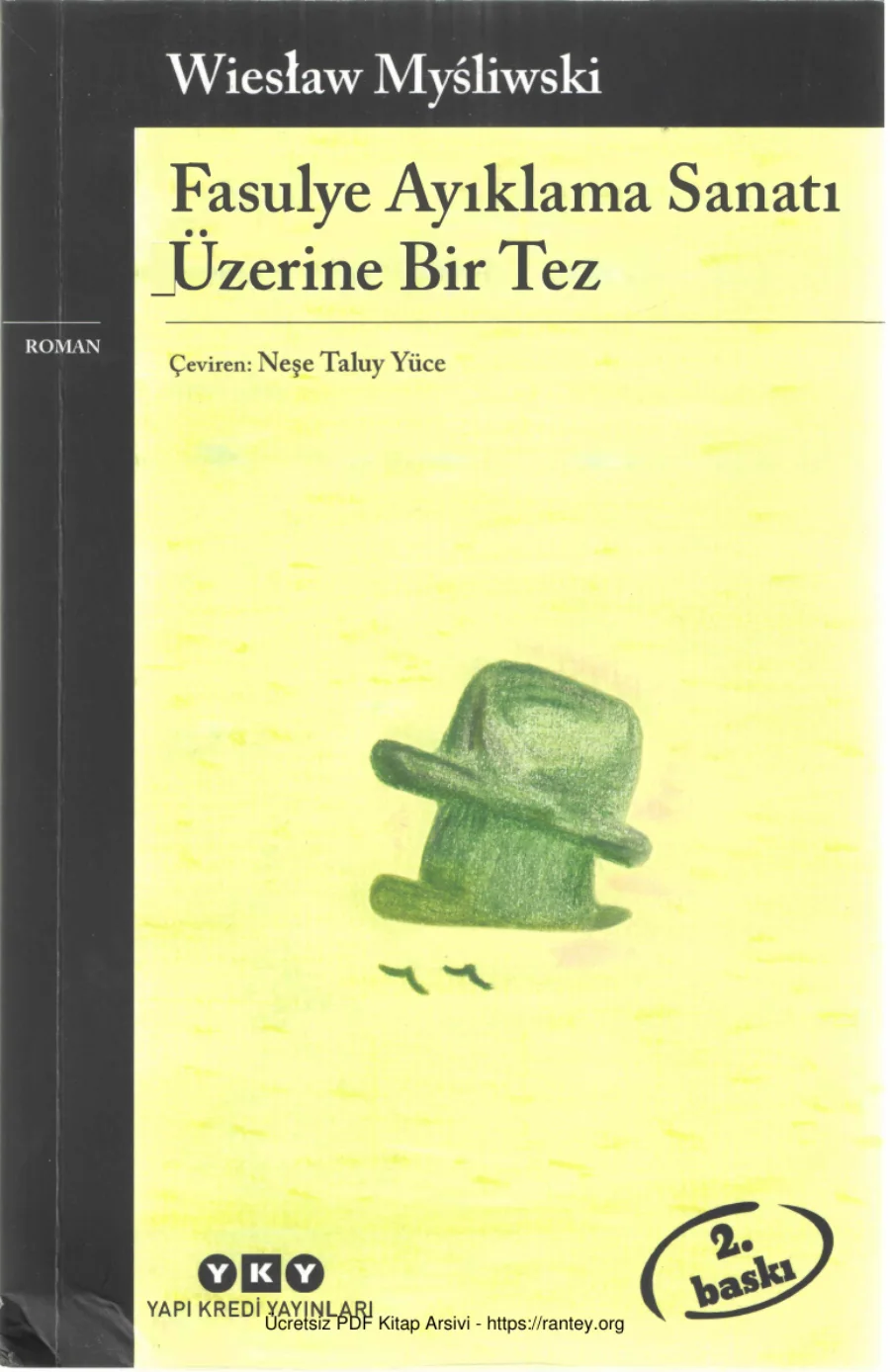 Fasulye Ayıklama Sanatı Üzerine Bir Tez kapak görseli