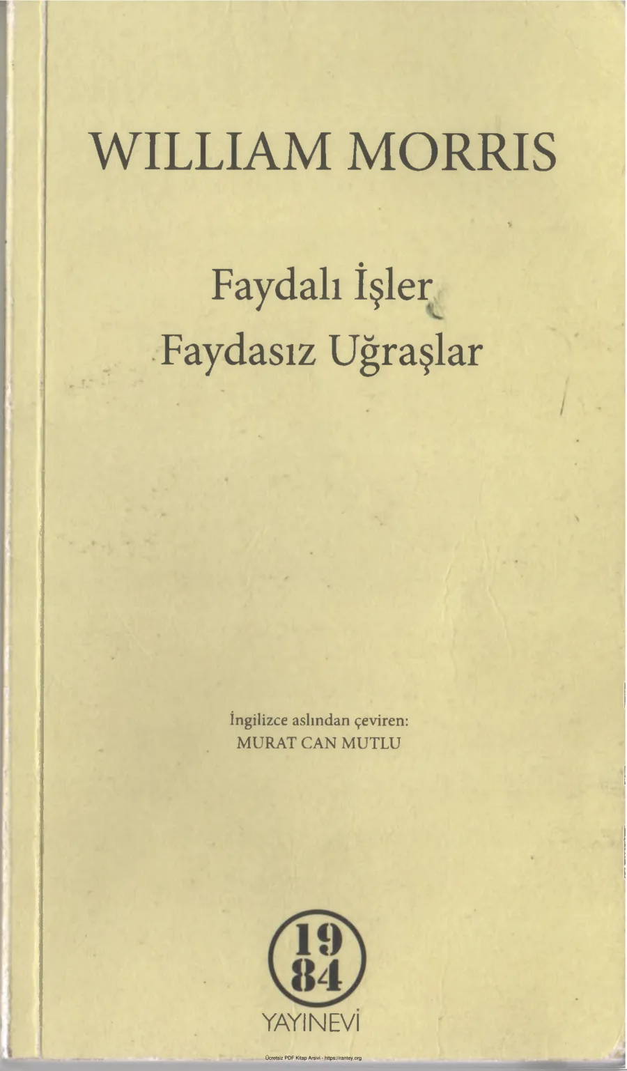Faydalı İşler Faydasız Uğraşlar kapak görseli