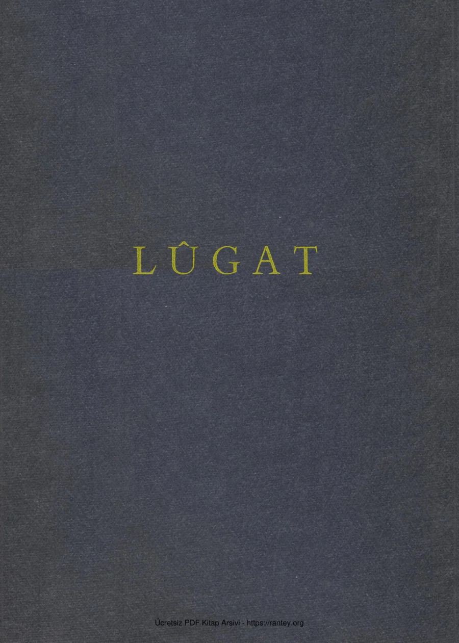 FD Lugat kapak görseli