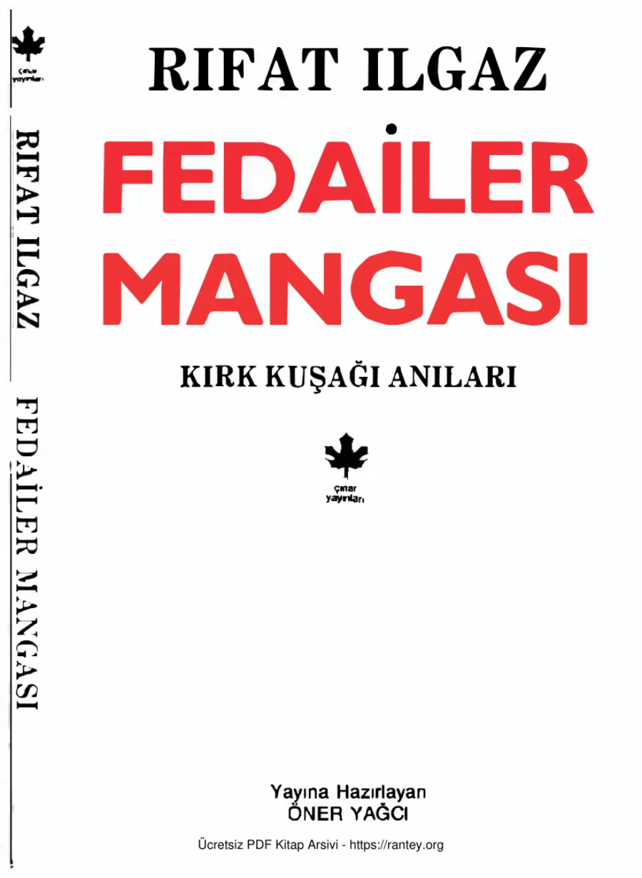 Fedailer Mangası kapak görseli