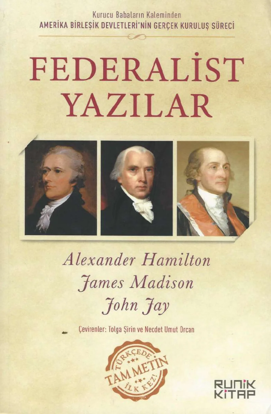 Federalist Yazılar kapak görseli