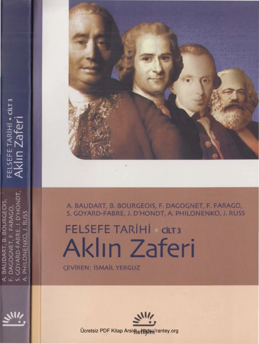 Felsefe Tarihi Cilt III: Aklın Zaferi kapak görseli