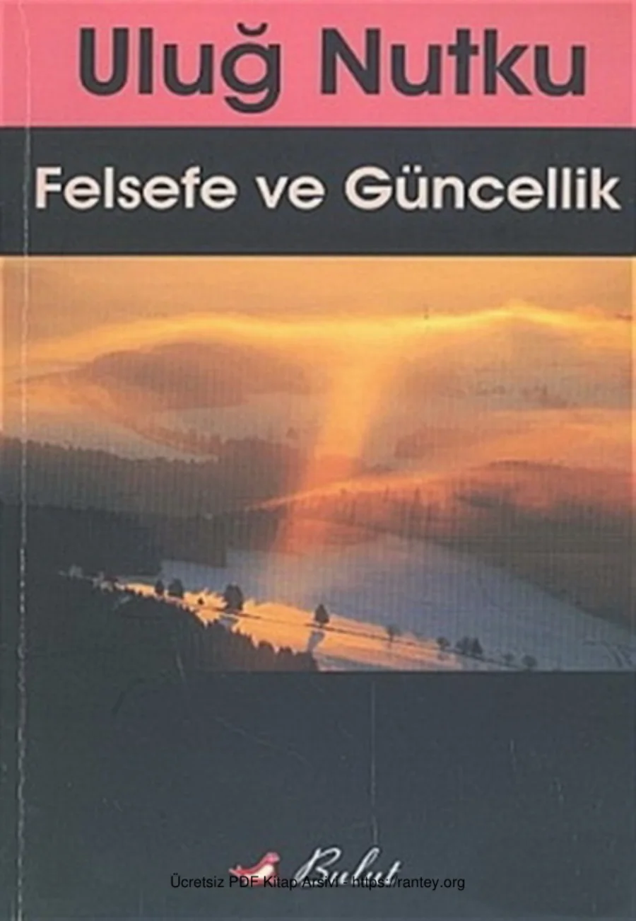 Felsefe ve Güncellik kapak görseli
