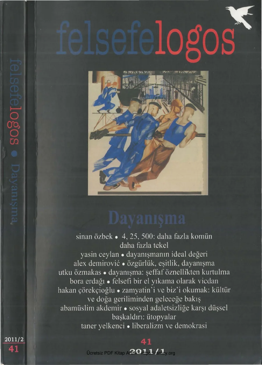 Felsefelogos Sayı 041 Dayanışma Mart 2011 kapak görseli
