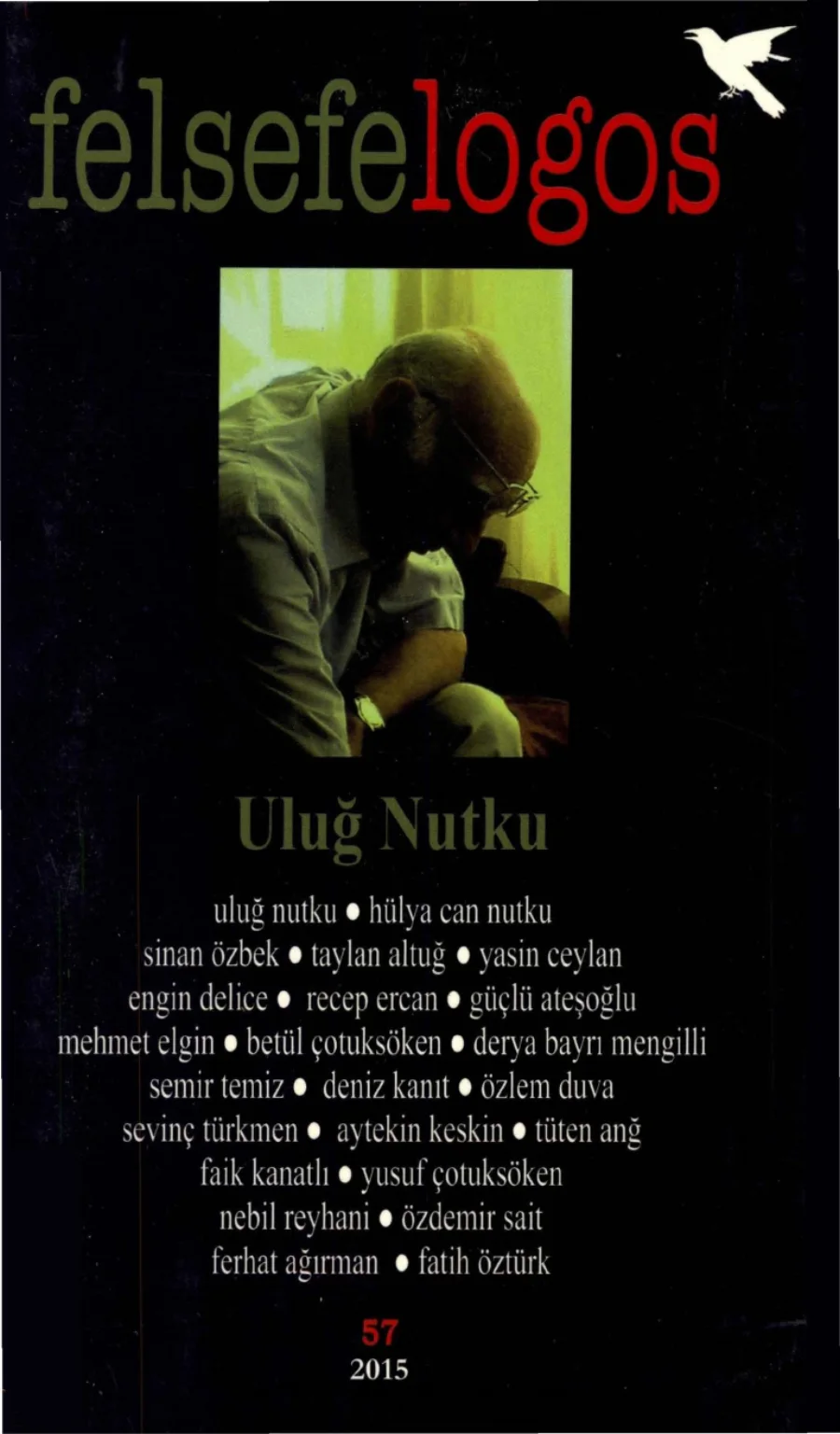 Felsefelogos Sayı 057 Uluğ Nutku 2015 2 kapak görseli