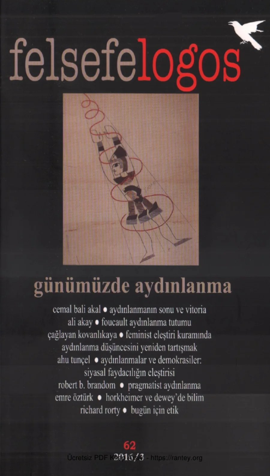 Felsefelogos Sayı 062 Günümüzde Aydınlanma 2016 3 kapak görseli