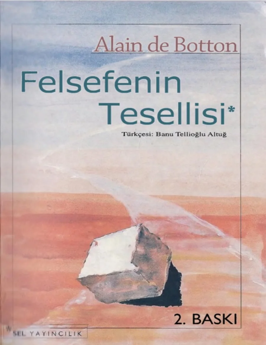 Felsefenin Tesellisi kapak görseli