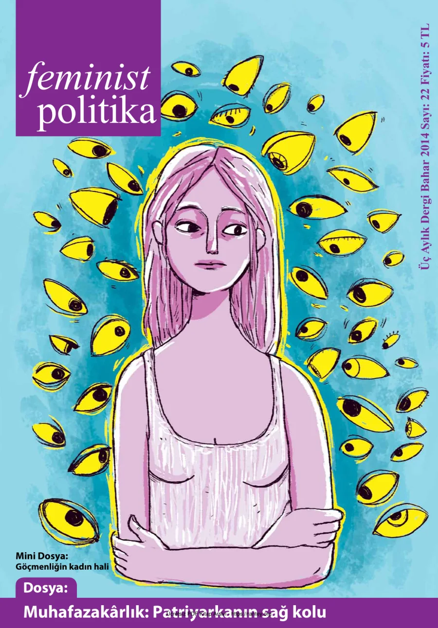 Feminist Politika Sayı 022 Bahar 2014 kapak görseli