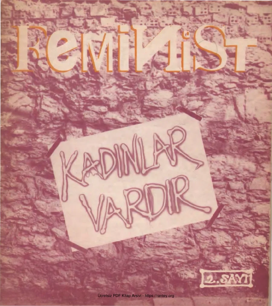 Feminist Sayı 02 kapak görseli