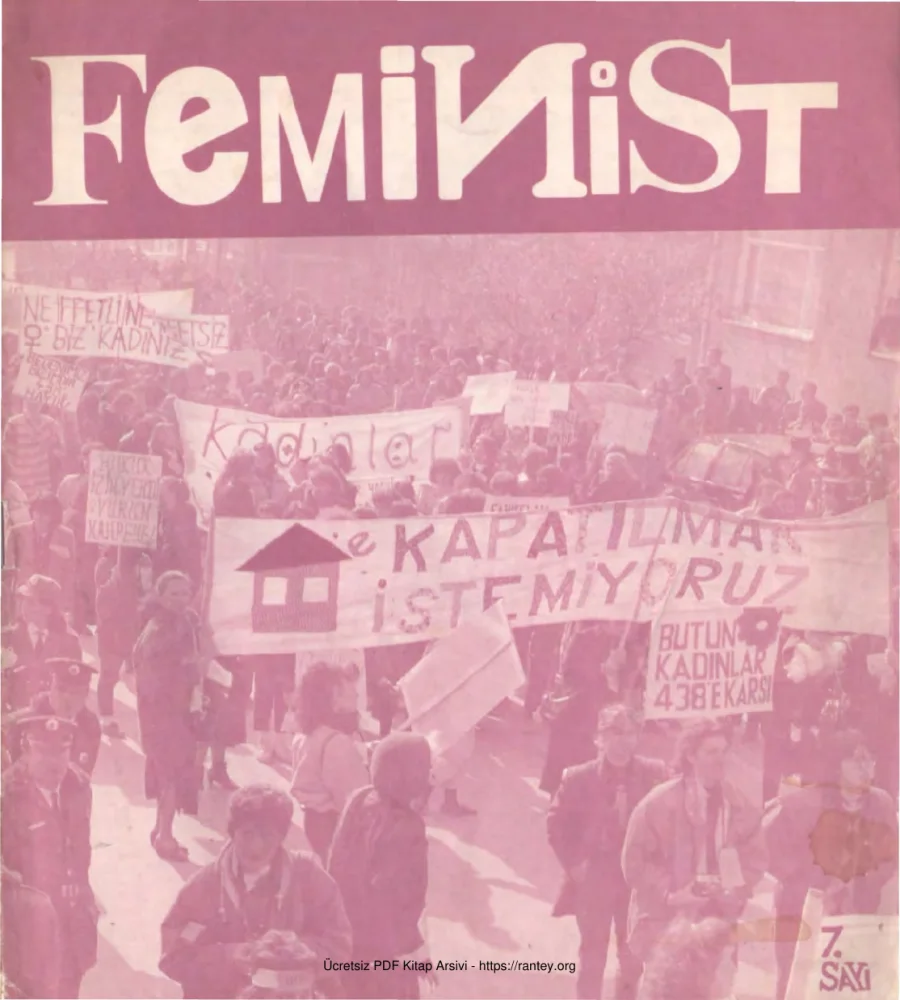 Feminist Sayı 07 kapak görseli