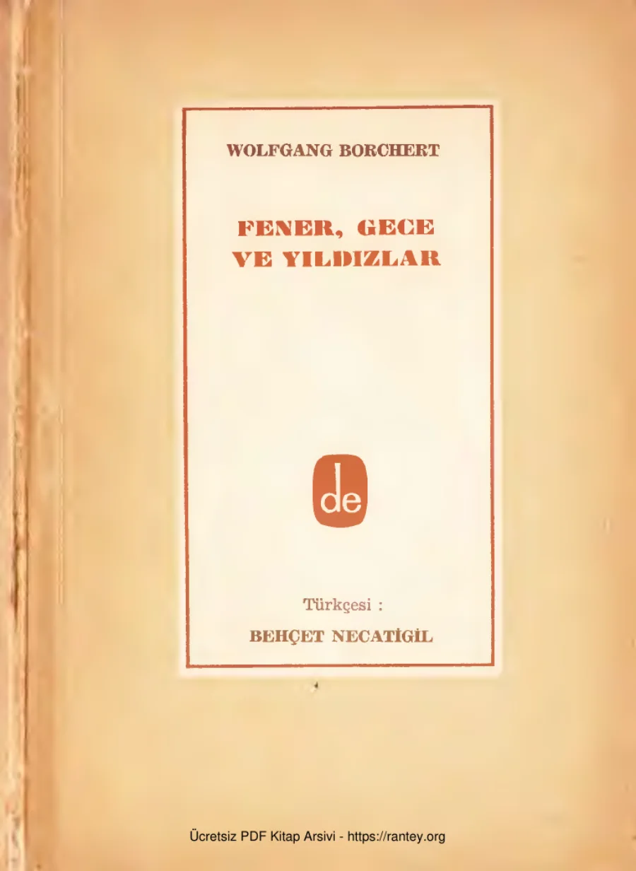 Fener Gece ve Yıldızlar kapak görseli