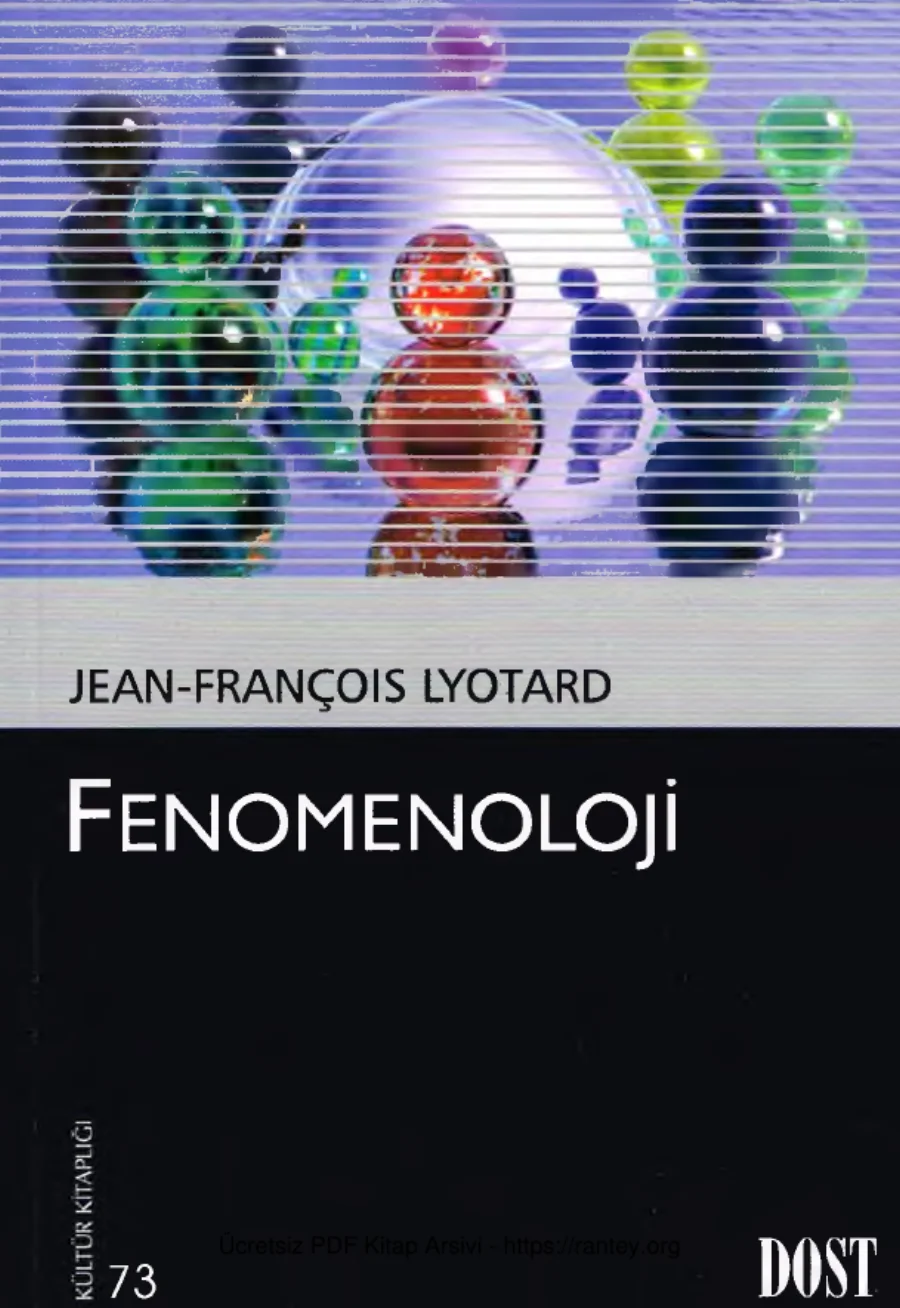 Fenomenoloji kapak görseli