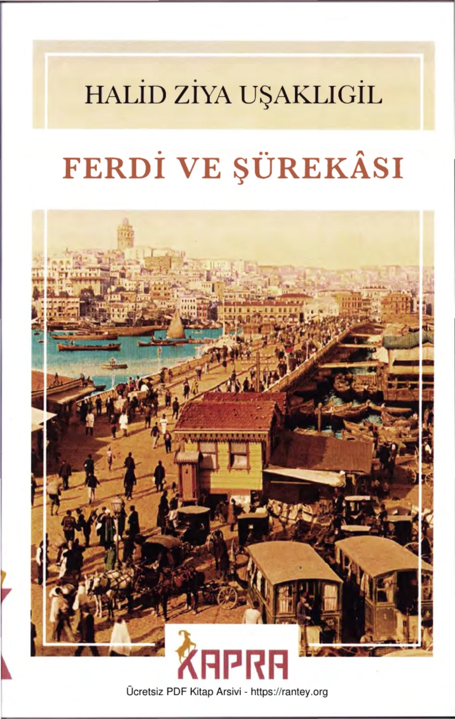 Ferdi ve Şurekası Kapra Yayınları kapak görseli
