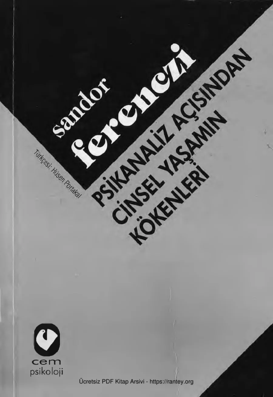 Ferenczi PsikanalizAcisindanCinselYasaminKokenleri kapak görseli