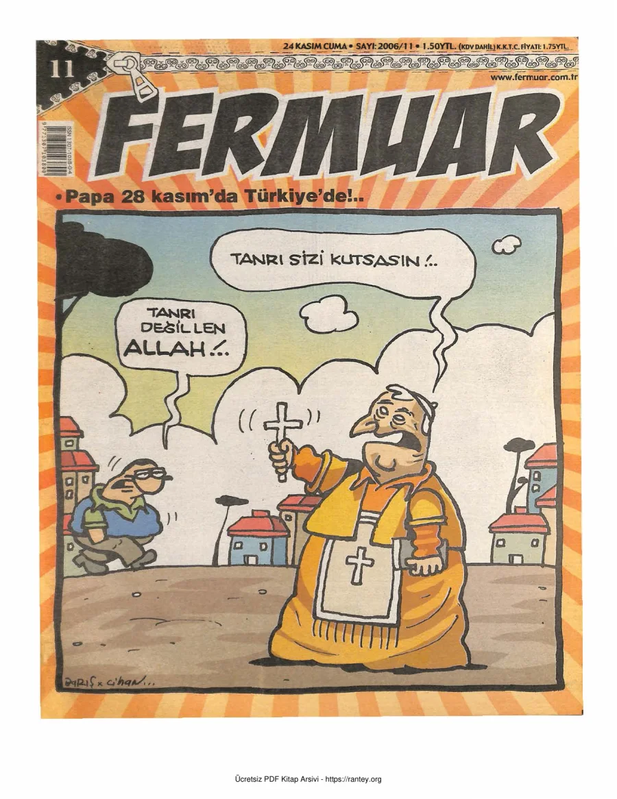 Fermuar 2006 Sayı 11 kapak görseli