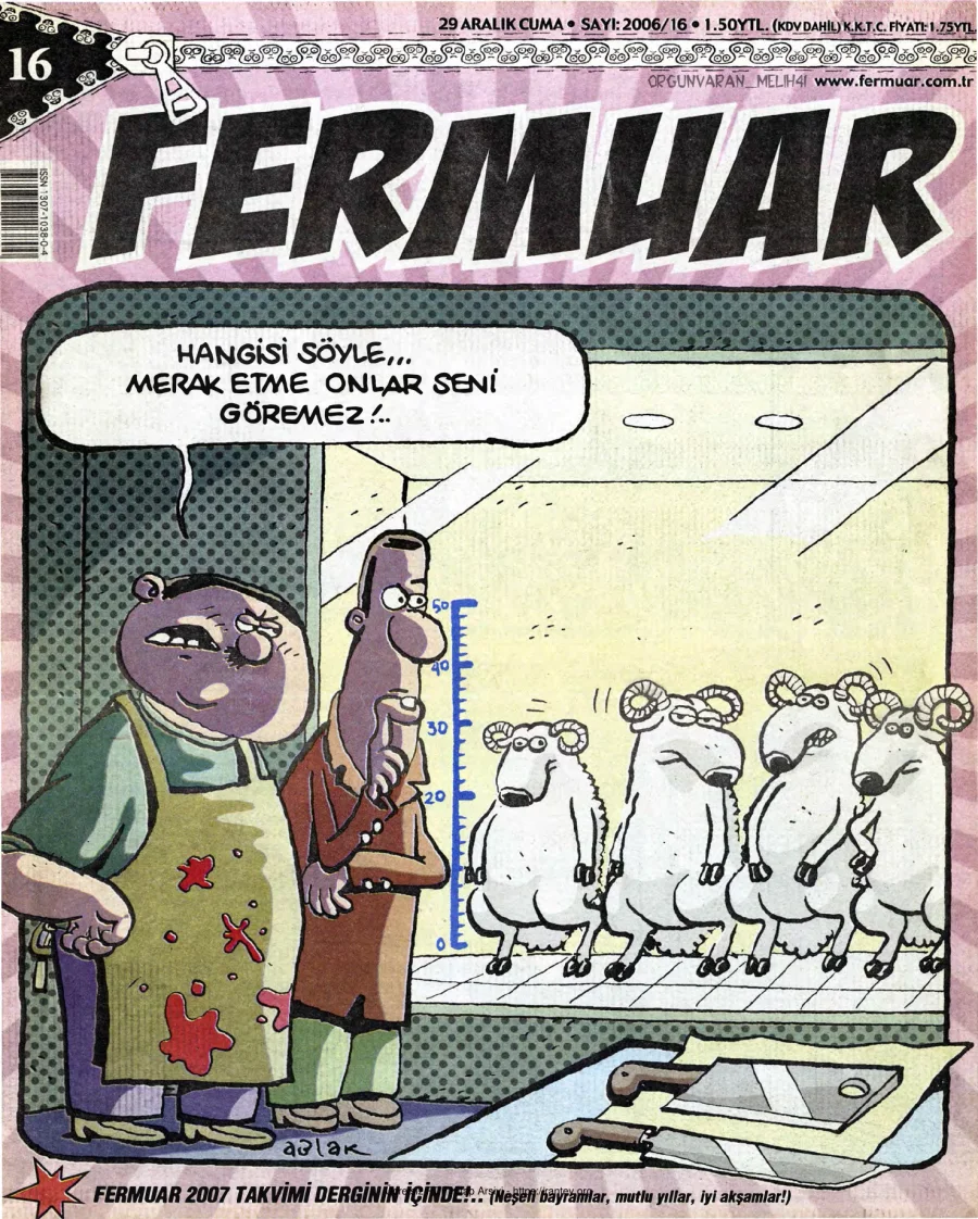 Fermuar 2006 Sayı 16 kapak görseli