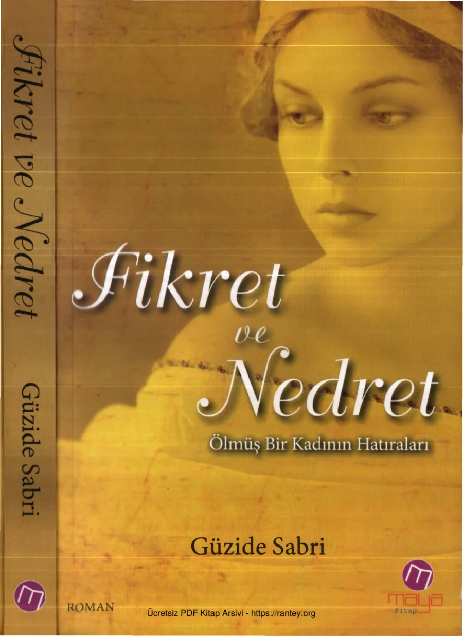 Fikret ve Nedret Ölmüş Bir Kadının Hatıraları Maya Kitap kapak görseli