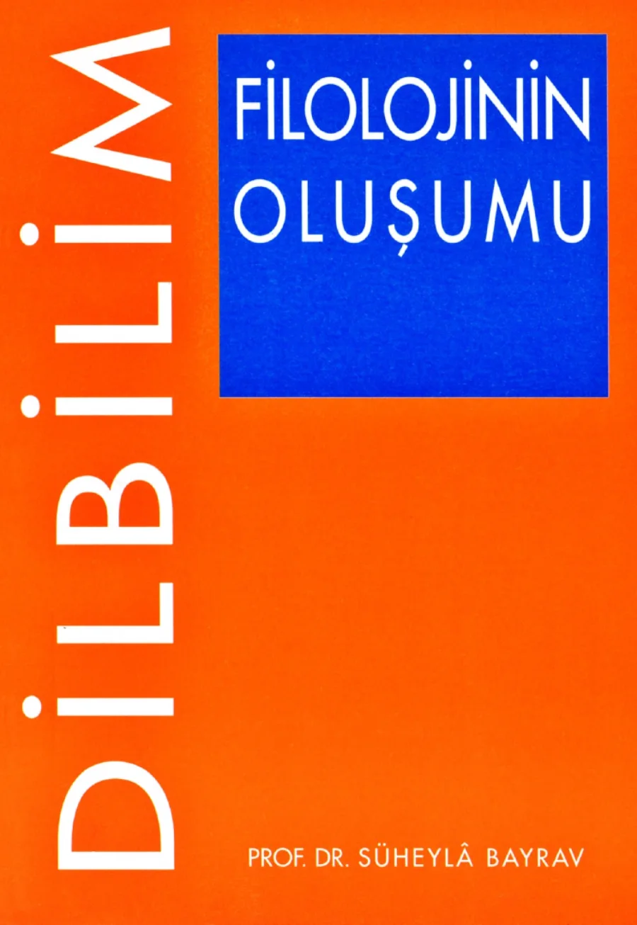 Filolojinin Oluşumu kapak görseli