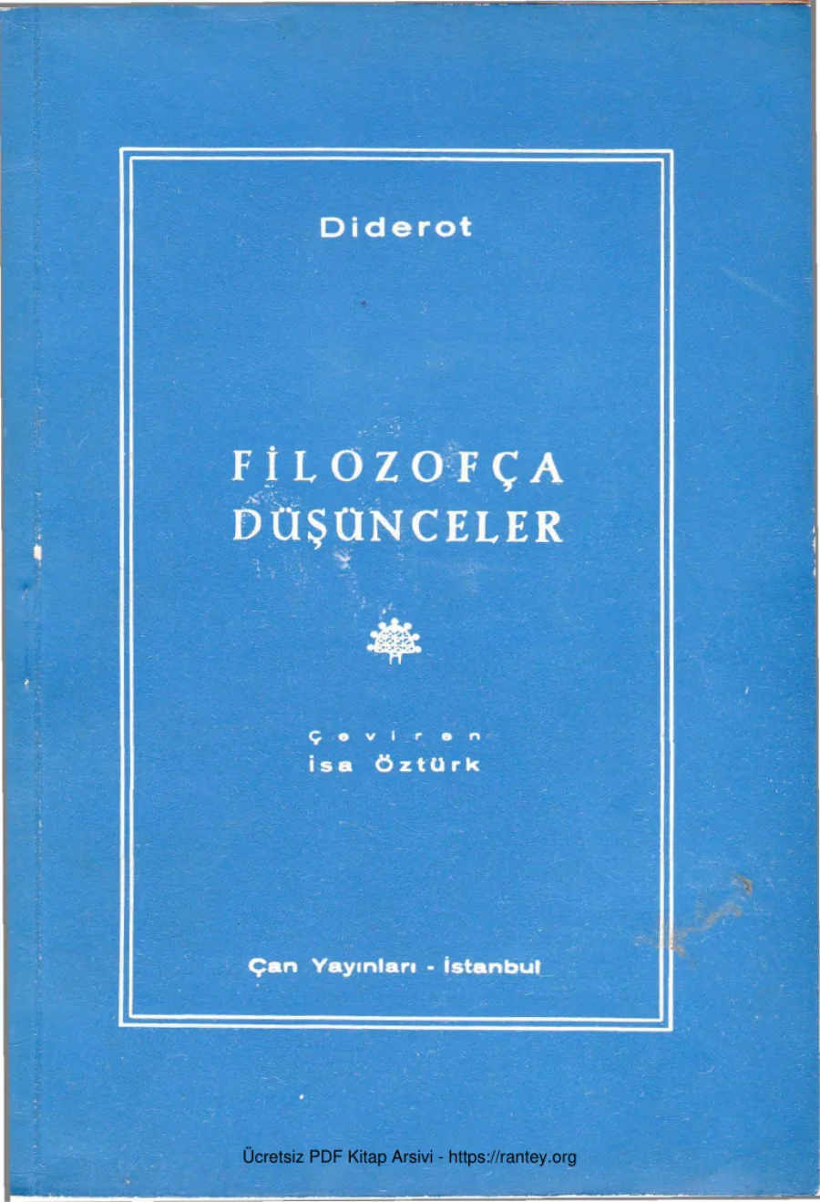 Filozofça Düşünceler kapak görseli