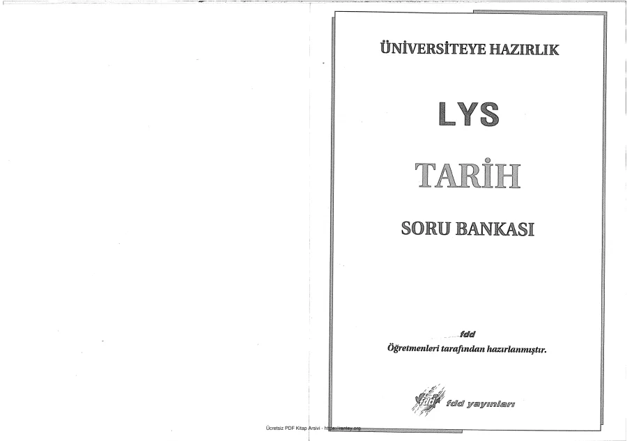 Final Dergisi Dershaneleri LYS Tarih Soru Bankası kapak görseli