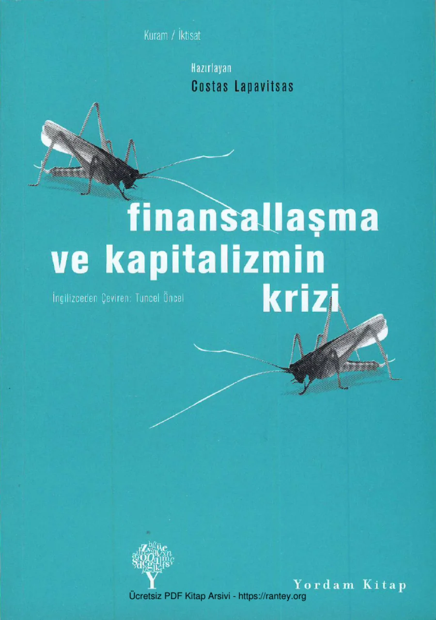 Finansallaşma ve Kapitalizmin Krizi Yordam Kitap kapak görseli