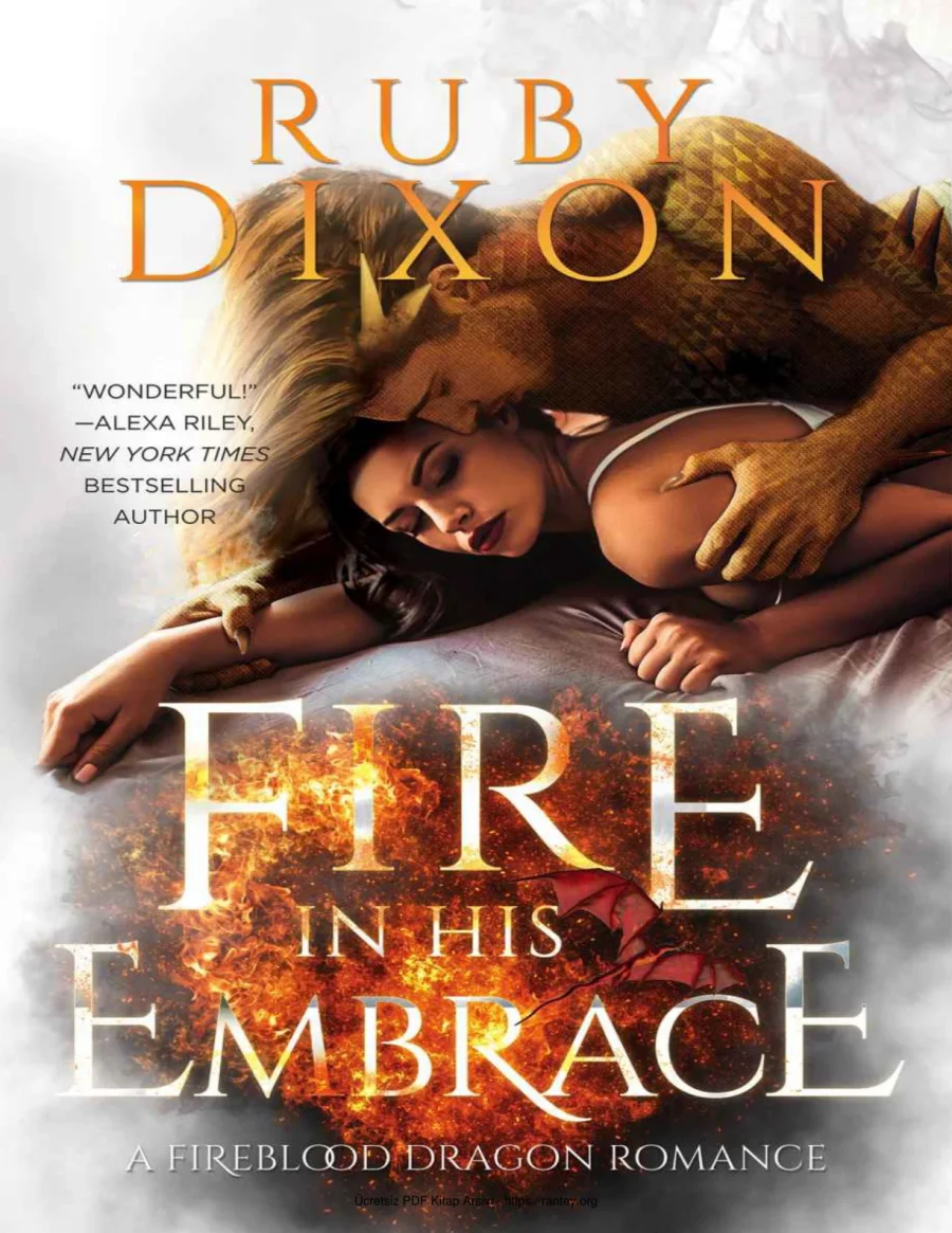 Fire in His Embrace Fireblood Dragon Series 3 kapak görseli