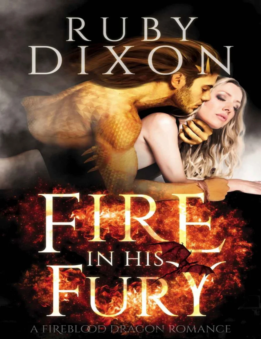 Fire in His Fury Fireblood Dragon Series 4 kapak görseli