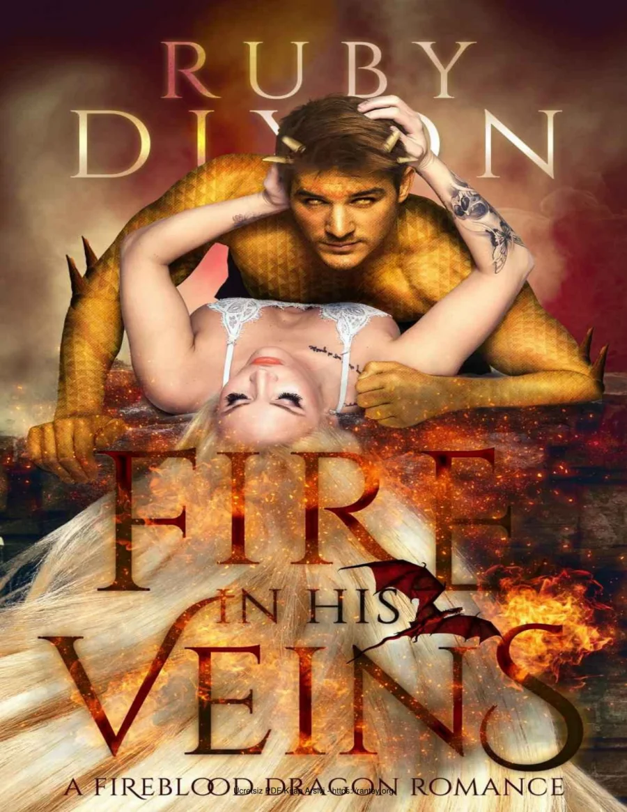 Fire in His Veins Fireblood Dragon Series 6 kapak görseli