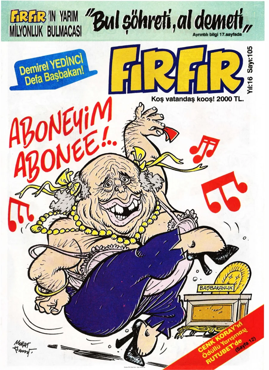 FırFır Sayı 105 kapak görseli
