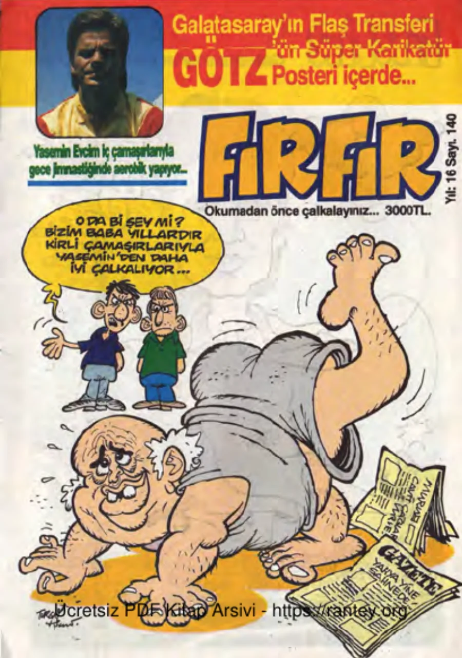 FırFır Sayı 140 kapak görseli
