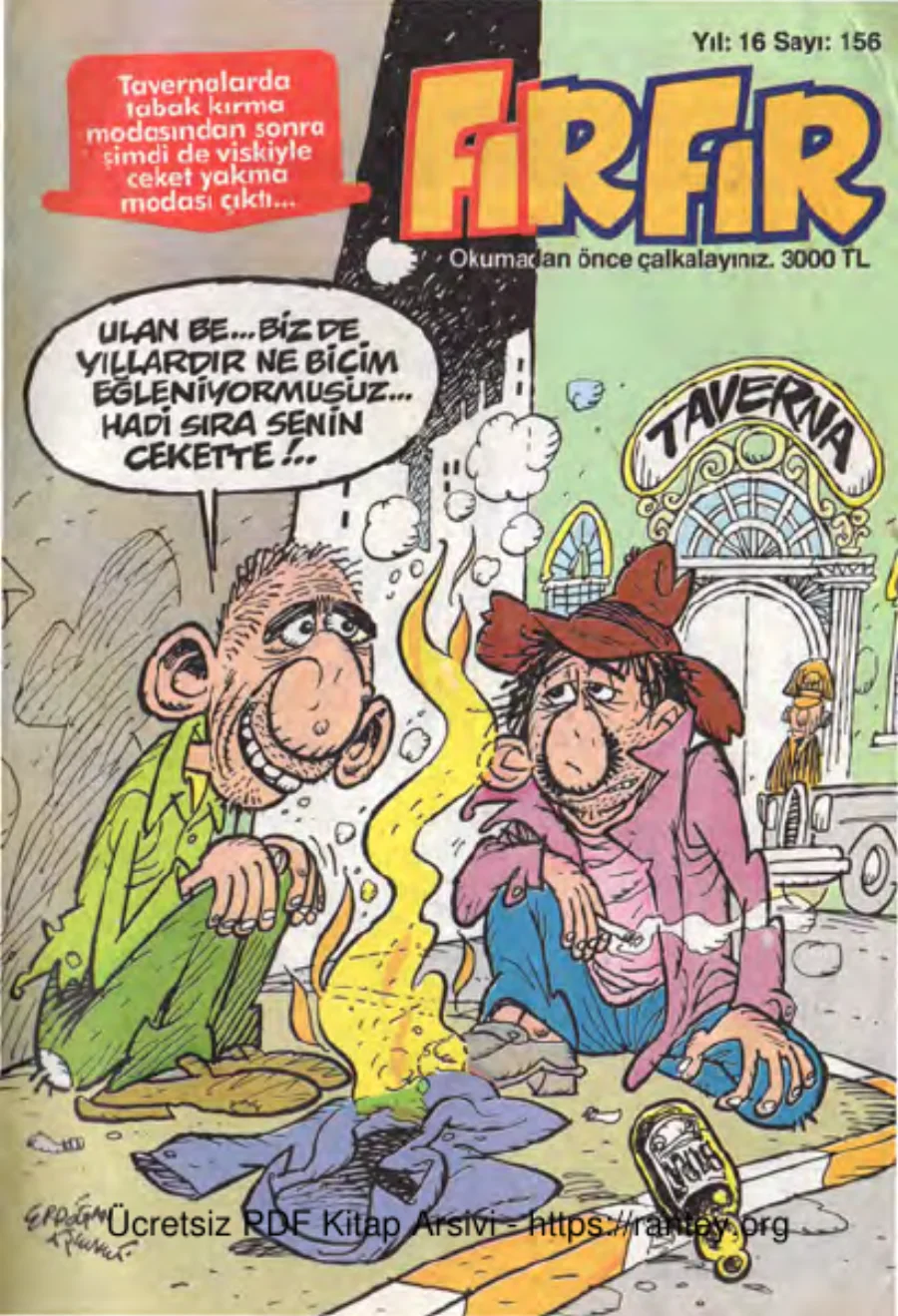 FırFır Sayı 156 kapak görseli