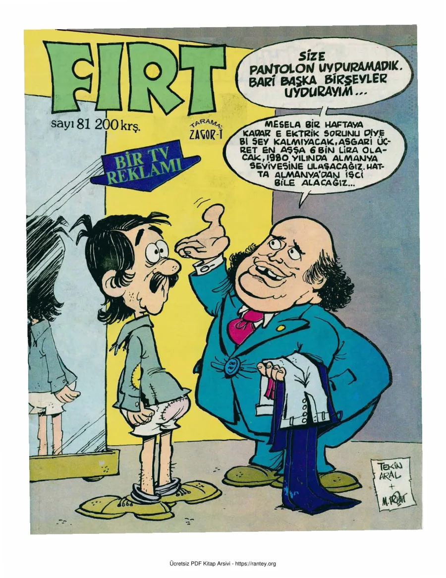 Fırt 1977 Sayı 081 kapak görseli