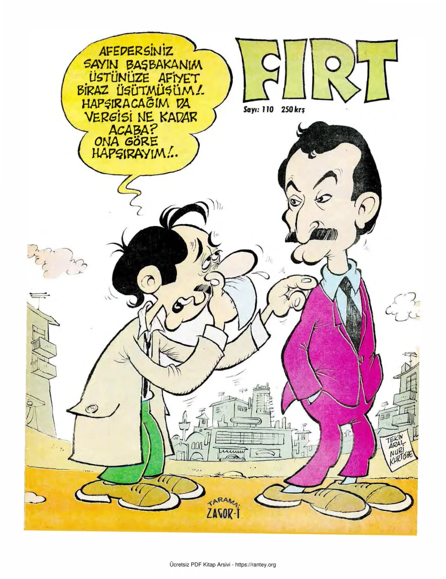 Fırt 1978 Sayı 110 kapak görseli