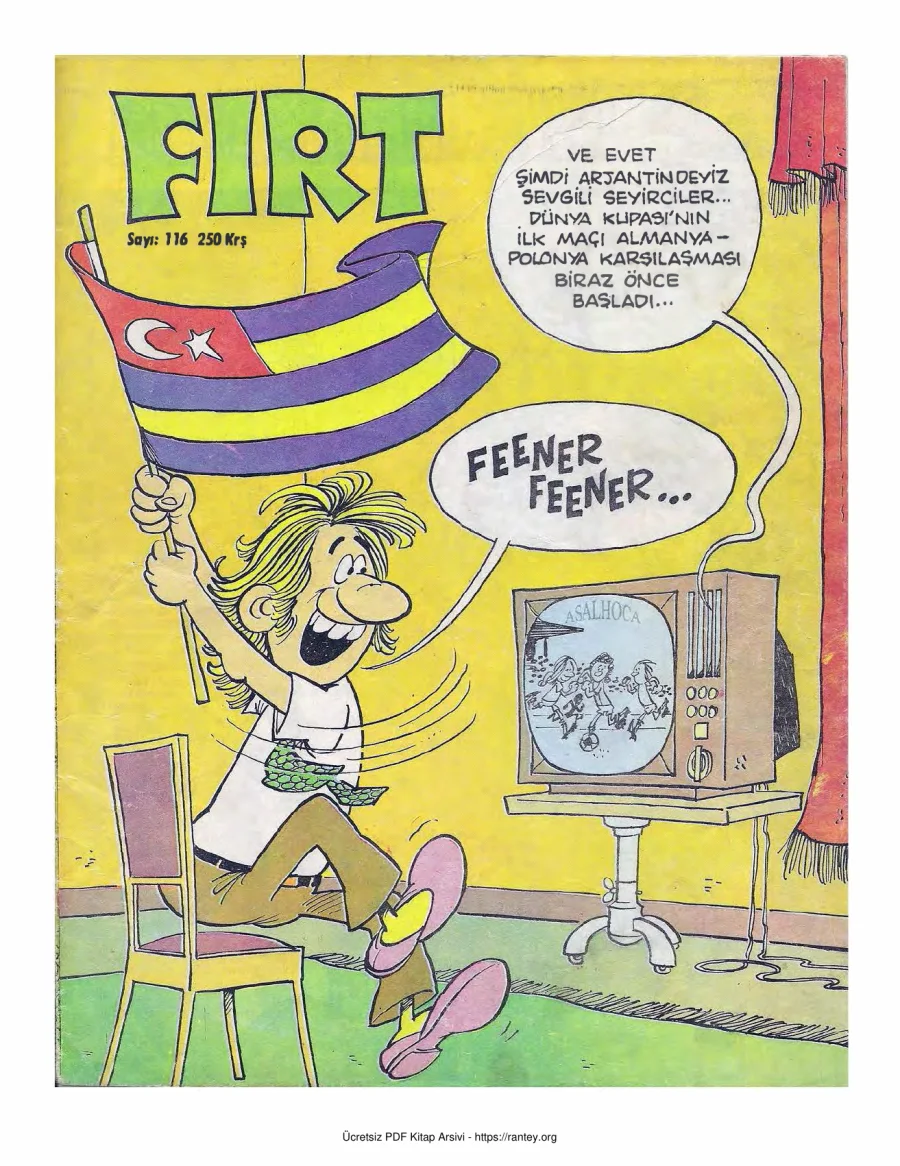 Fırt 1978 Sayı 116 kapak görseli