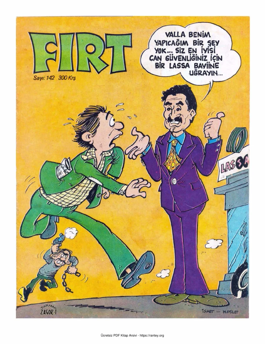 Fırt 1978 Sayı 142 kapak görseli