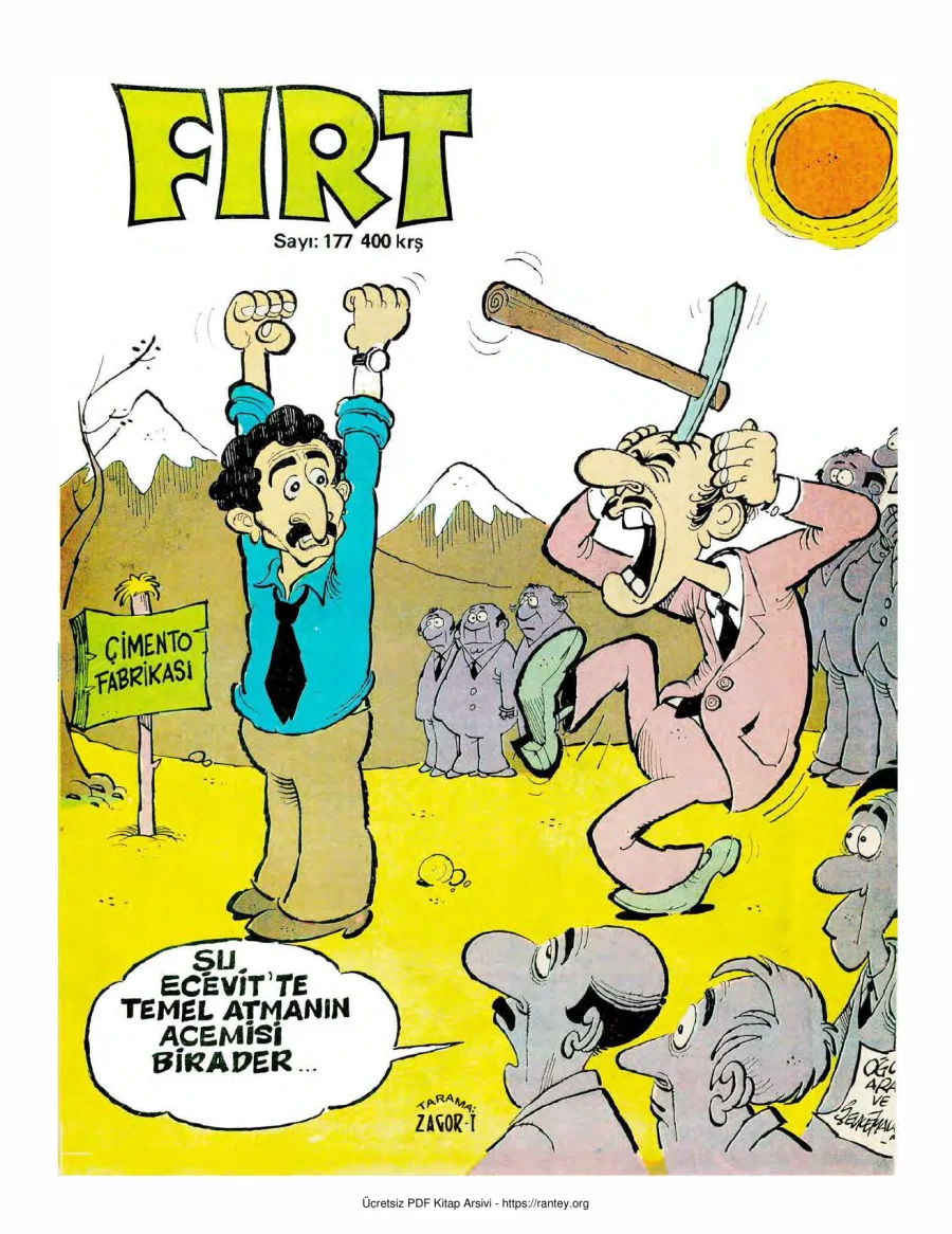 Fırt 1979 Sayı 177 kapak görseli