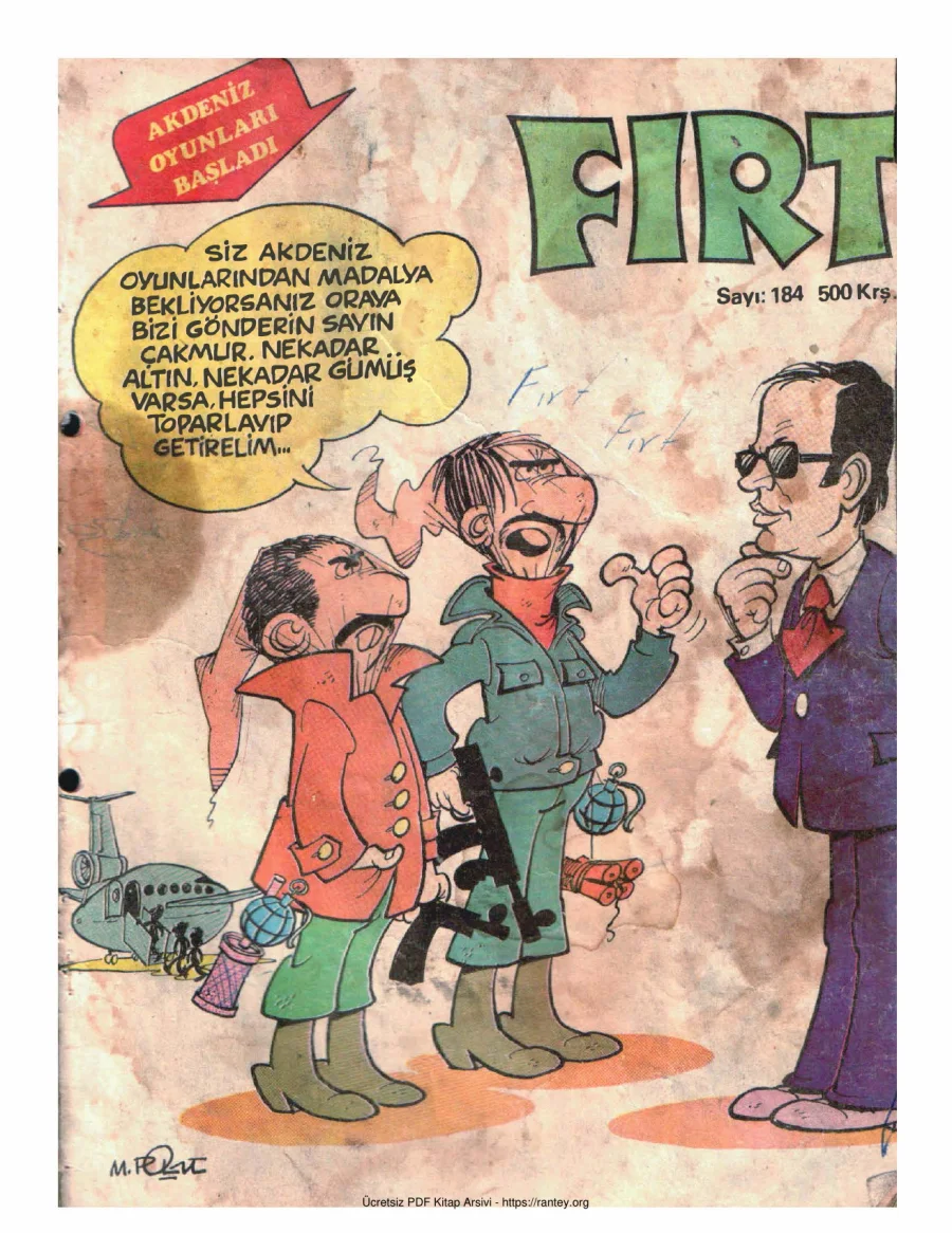 Fırt 1979 Sayı 184 kapak görseli
