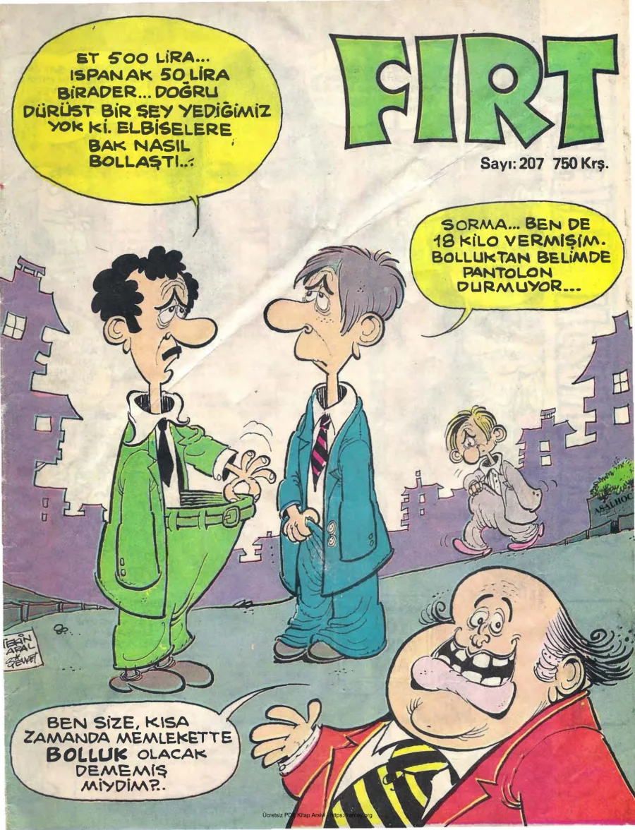 Fırt 1980 Sayı 207 kapak görseli
