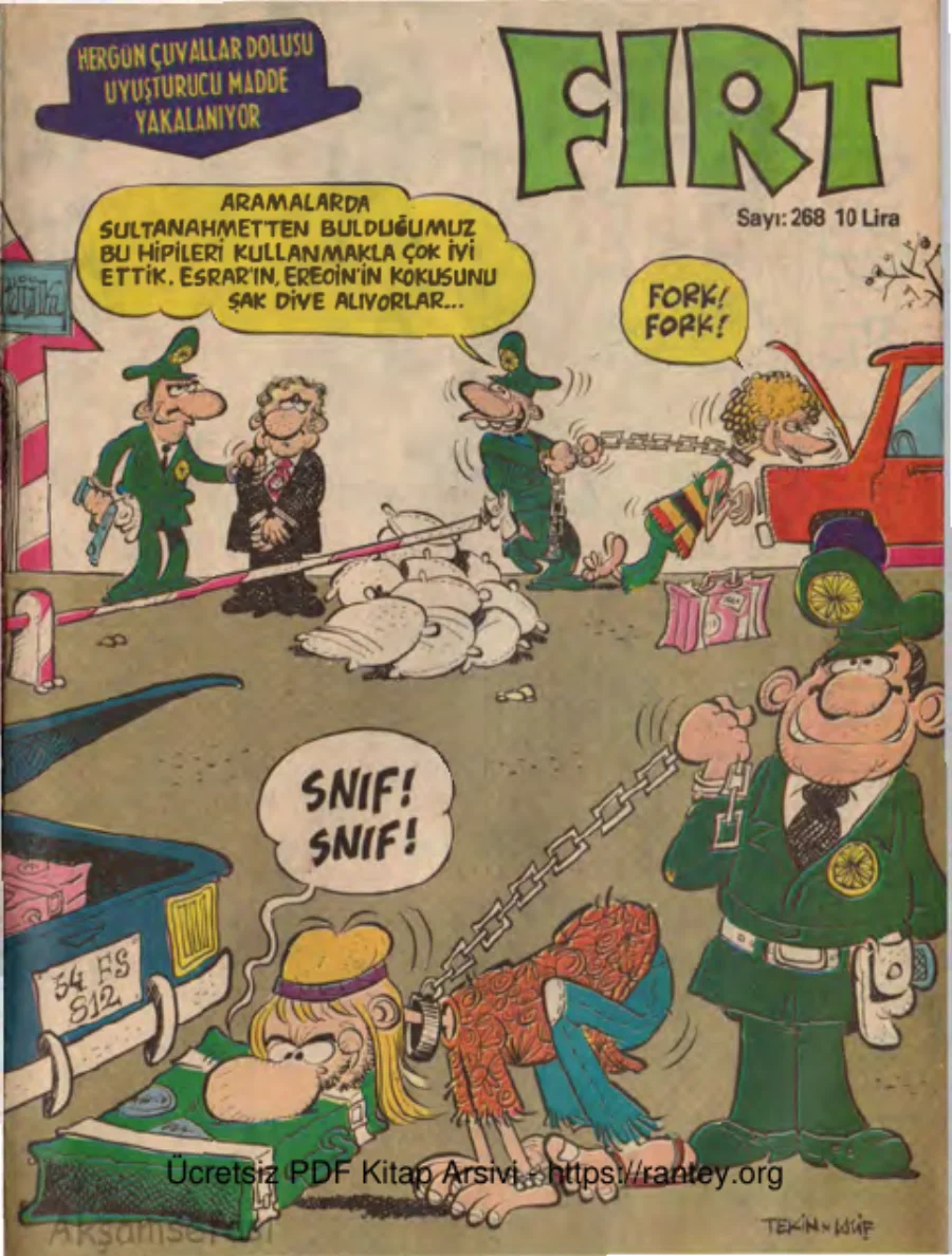 Fırt 1981 Sayı 268 kapak görseli